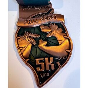 Run Disney Jungle Book Baloo 5K Medal 2019 Fall Feast Walt Disney World